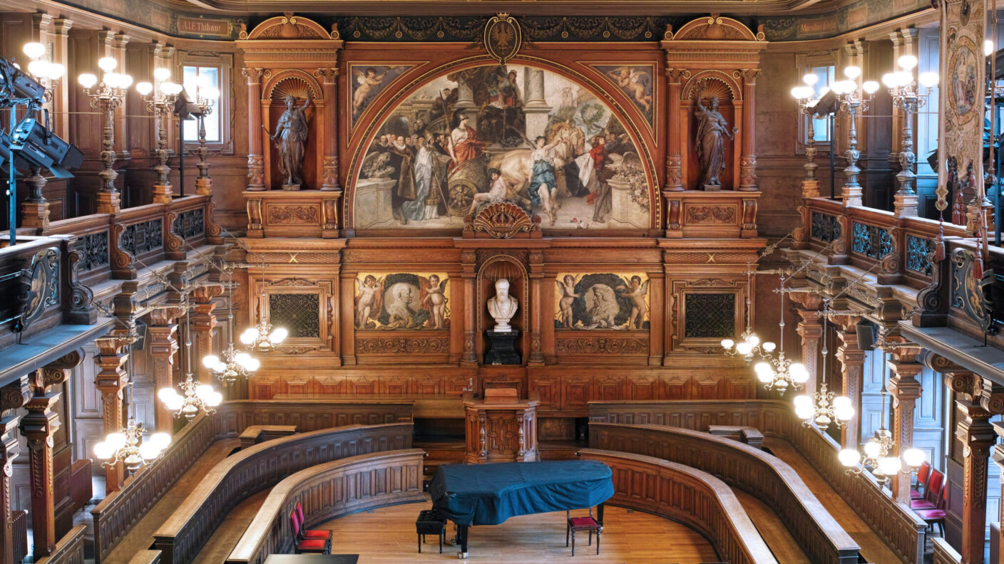 Aula der Alten Universität Heidelberg Innenansicht