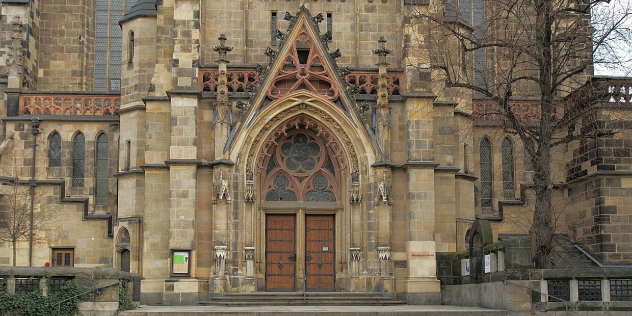Mendelssohn-Portal der Thomaskirche Leipzig