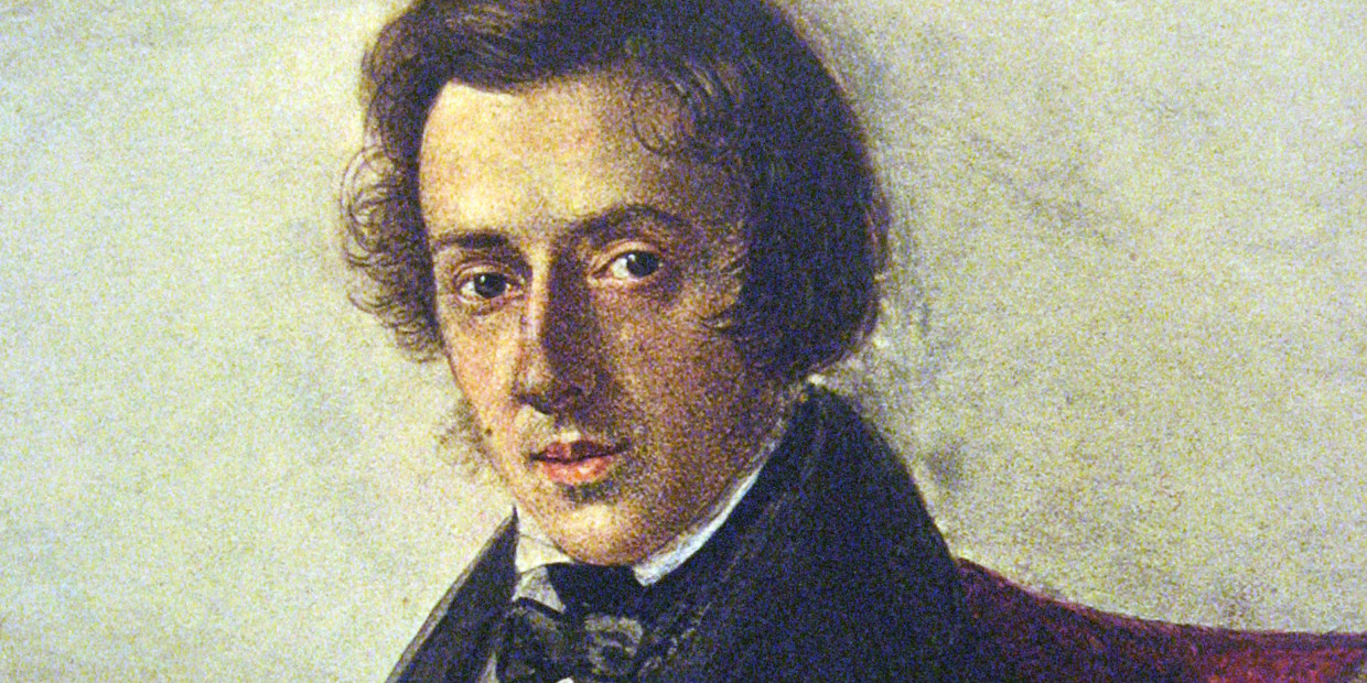 Frédéric Chopin, Zeichnung von Maria Wodzińska, 1836