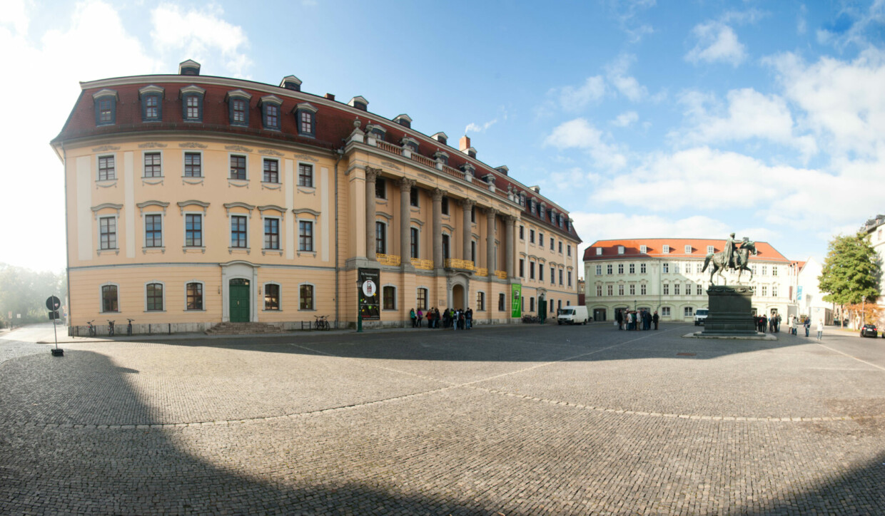 Das Fürstenhaus ist das Hauptgebäude der Hochschule für Musik Franz Liszt in Weimar