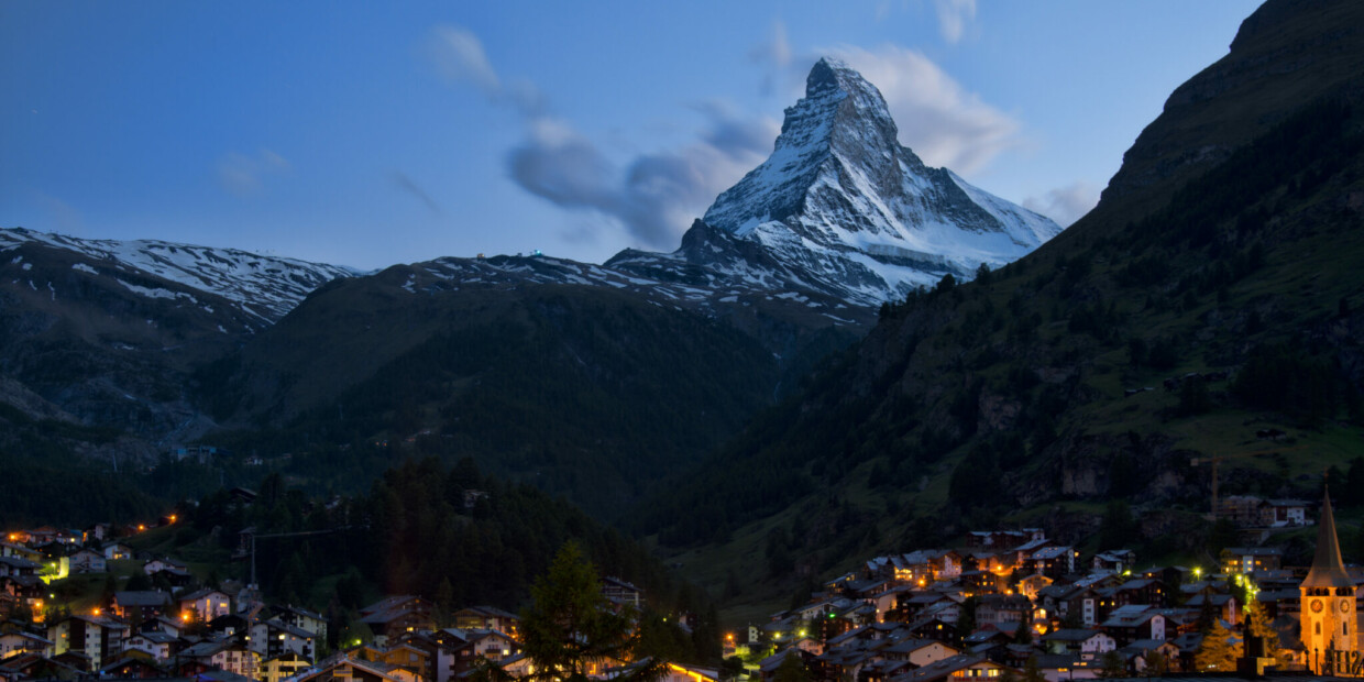 Zermatt bei Nacht