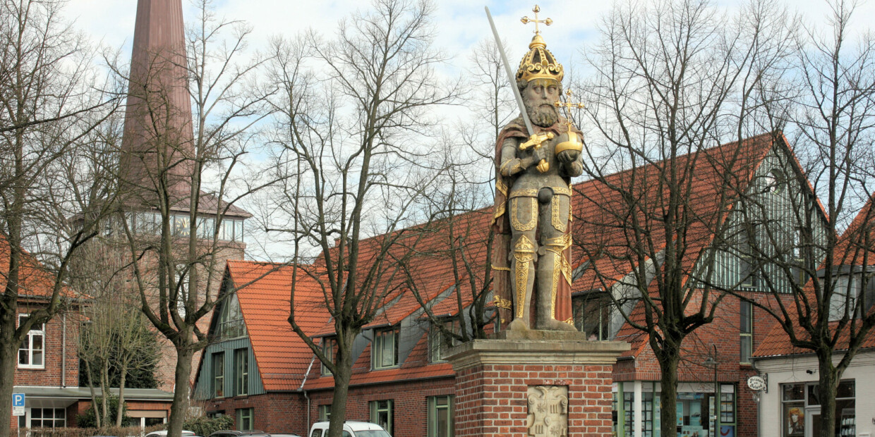 Marktplatz in Wedel