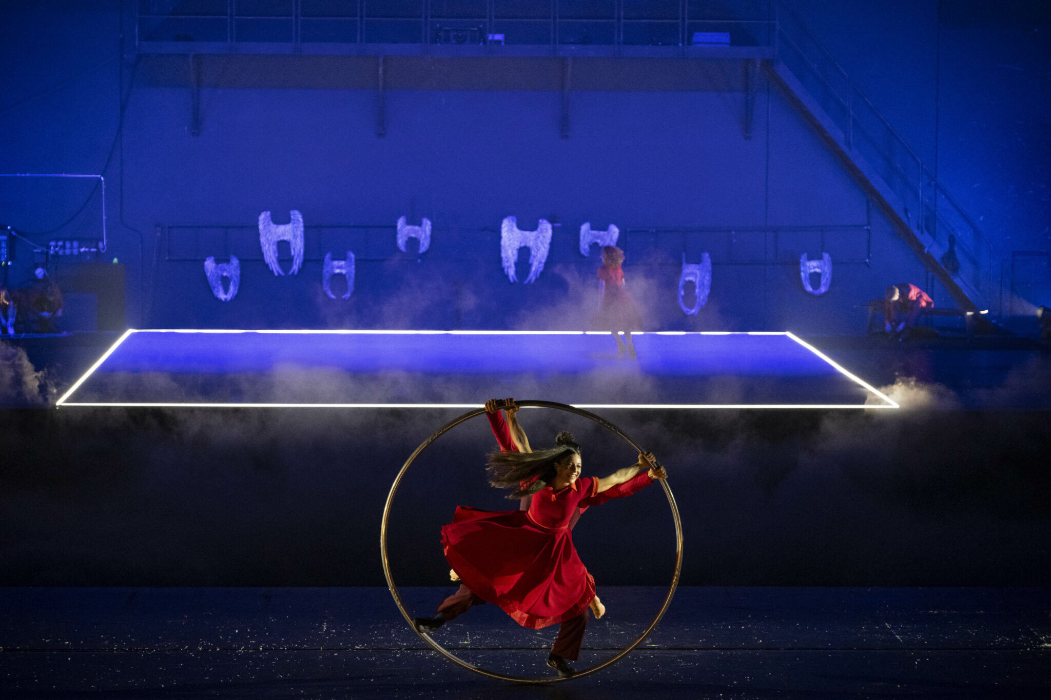 Szenenbild aus „María de Buenos Aires“ am Grand Théâtre de Genève