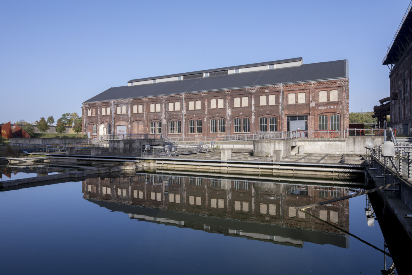 Turbinenhalle an der Jahrhunderthalle Bochum