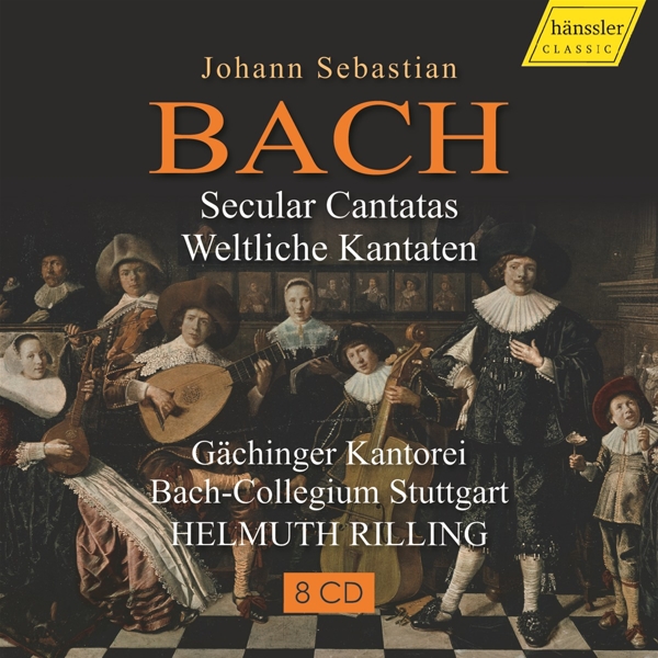 Album Cover für J. S. Bach: Die weltlichen Kantaten