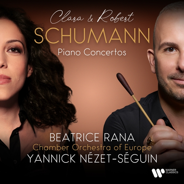 Album Cover für Clara & Robert Schumann: Piano Concertos